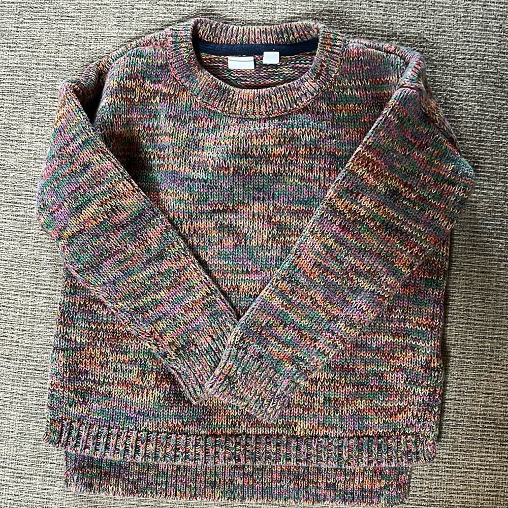 Kids mixed colors cotton sweater